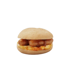 sausage and omelette roll-breakfast menu